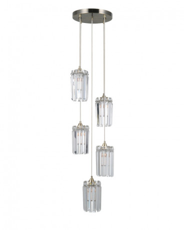 Каскадная люстра Moderli V10761-5P