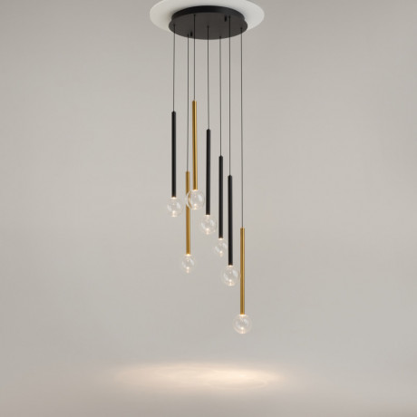 Каскадная люстра Maytoni MOD383PL-L20BBS3K