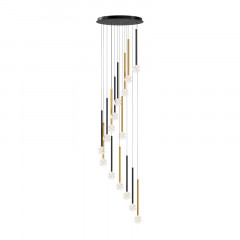 Каскадная люстра Maytoni MOD383PL-L40BBS3K