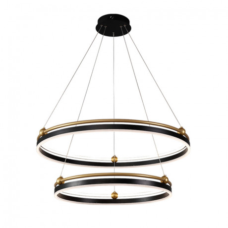 Каскадная люстра Crystal Lux FERNANDO SP123W LED BLACK/GOLD