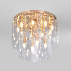 Накладная люстра Eurosvet 60170 золото Smart