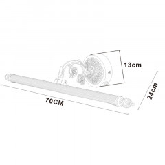 Светильник для картин ARTE Lamp A6712AP-1AB