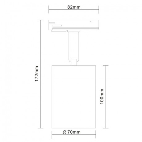 Светильник на шине ST-Luce ST302.406.01