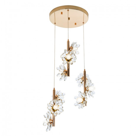 Каскадная люстра MODELUX ML.1855.9 GD