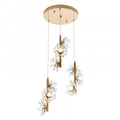 Каскадная люстра MODELUX ML.1855.9 GD