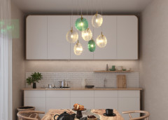 Каскадная люстра Maytoni MOD254PL-07BS