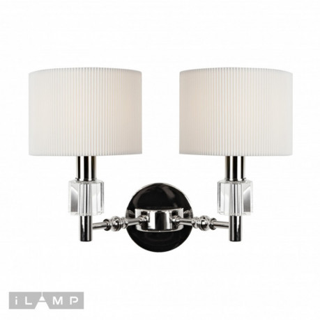 Бра iLamp W2404-2 Nickel