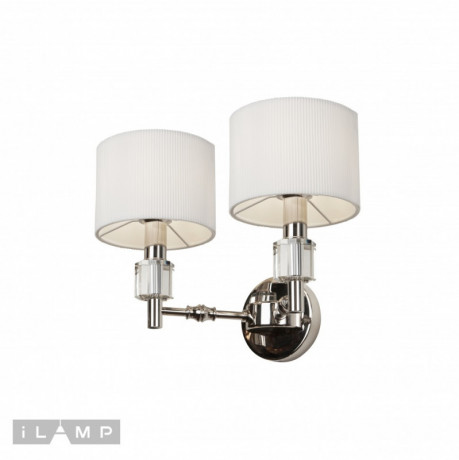 Бра iLamp W2404-2 Nickel