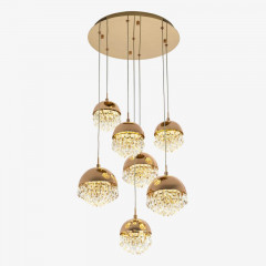 Каскадная люстра MODELUX ML.2210.7 GD