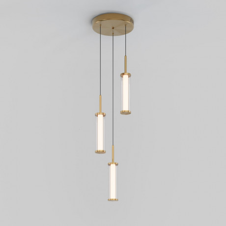 Каскадная люстра Eurosvet 50386/3 LED латунь