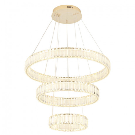Каскадная люстра Crystal Lux MUSIKA SP150W LED GOLD