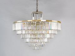 Каскадная люстра Newport 31124/S gold