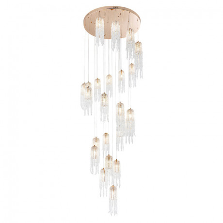 Каскадная люстра MODELUX ML.6688.25 GD