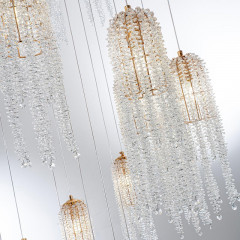 Каскадная люстра MODELUX ML.6688.25 GD