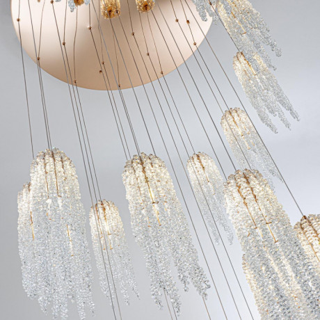 Каскадная люстра MODELUX ML.6688.25 GD