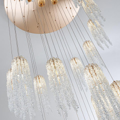 Каскадная люстра MODELUX ML.6688.25 GD