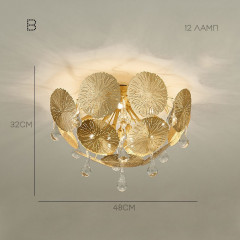 Накладная люстра ImperiumLoft 203836-26