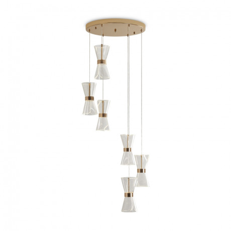 Каскадная люстра Freya FR5438PL-L37G