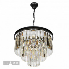 Каскадная люстра iLamp 6101-500 BK
