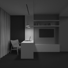 Светильник на шине Maytoni Technical TR123-4-15W-DS-B