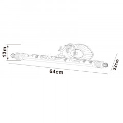 Светильник для картин ARTE Lamp A6308AP-1AB