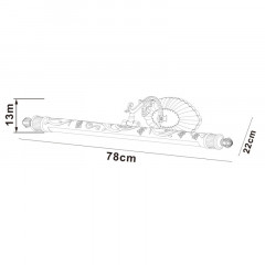 Светильник для картин ARTE Lamp A6312AP-1AB