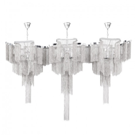 Каскадная люстра LOFT IT 10208/1400R Smoke