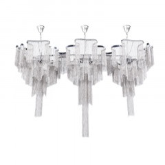 Каскадная люстра LOFT IT 10208/1400R Smoke