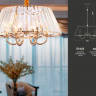 Подвесная люстра Ambrella Light TR5039