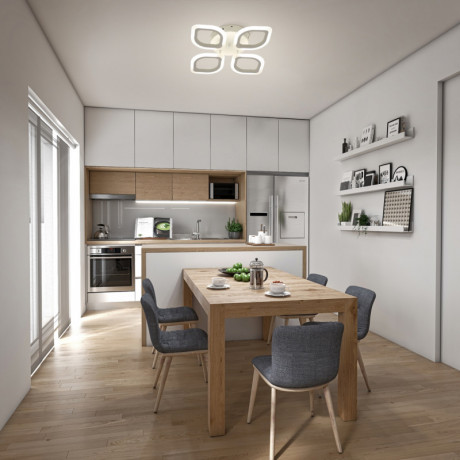 Накладная люстра DeMarkt 424013104