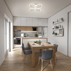 Накладная люстра DeMarkt 424013104