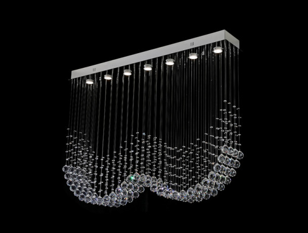 Каскадная люстра Newport 8407/PL chrome