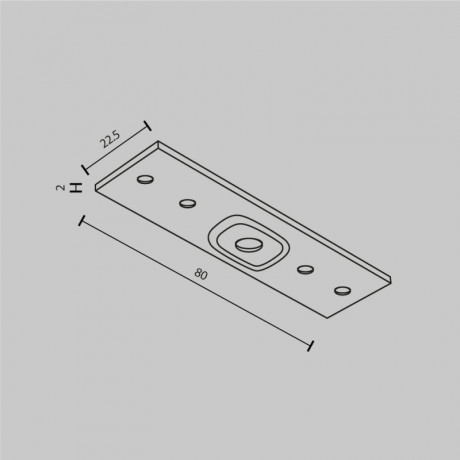 Соединитель для шинопровода Maytoni Technical TRA034C-21W