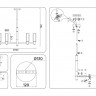 Люстра на штанге Ambrella Light LH55503