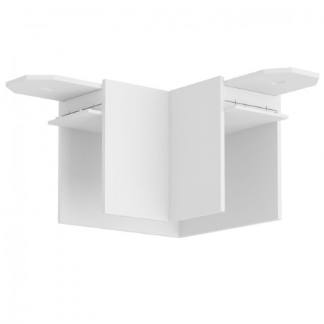 Соединитель для шинопровода Denkirs TR2102-WH