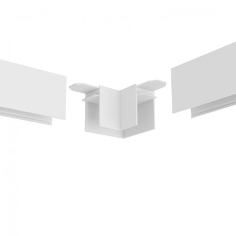 Соединитель для шинопровода Denkirs TR2102-WH