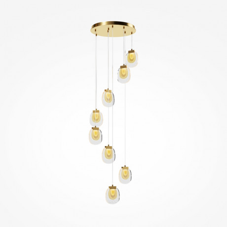 Каскадная люстра Maytoni MOD367PL-L30BBSK