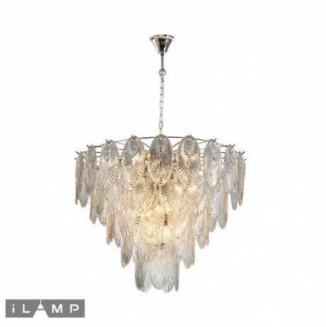 Каскадная люстра iLamp P2548-18 NIC