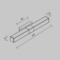 Светильник для картин Maytoni MIR006WL-L12CH