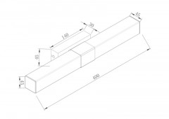 Светильник для картин Maytoni MIR006WL-L8CH