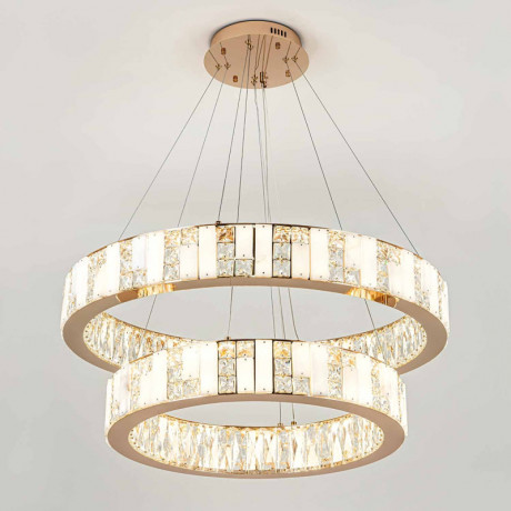 Каскадная люстра MODELUX ML.6985.800.600P GD