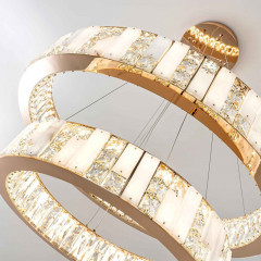 Каскадная люстра MODELUX ML.6985.800.600P GD