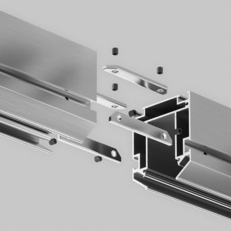 Соединитель для шинопровода Maytoni Technical TRA034C-MP-1