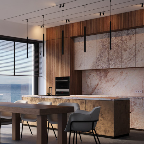 Светильник на шине Maytoni Technical TR176-1-5WTW-M-B