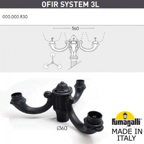Садово-парковый светильник Fumagalli G40.202.R30.AYE27