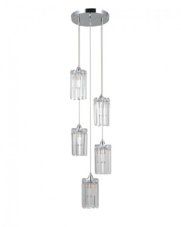 Каскадная люстра Moderli V10756-5P