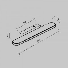 Светильник для картин Maytoni MIR009WL-L16CH4K