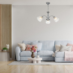 Подвесная люстра Escada 658/3PL Chrome