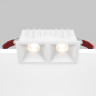 Встраиваемый светильник Maytoni Technical DL043-02-10W3K-SQ-W