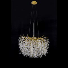 Подвесная люстра iLamp 7204-D600 GD